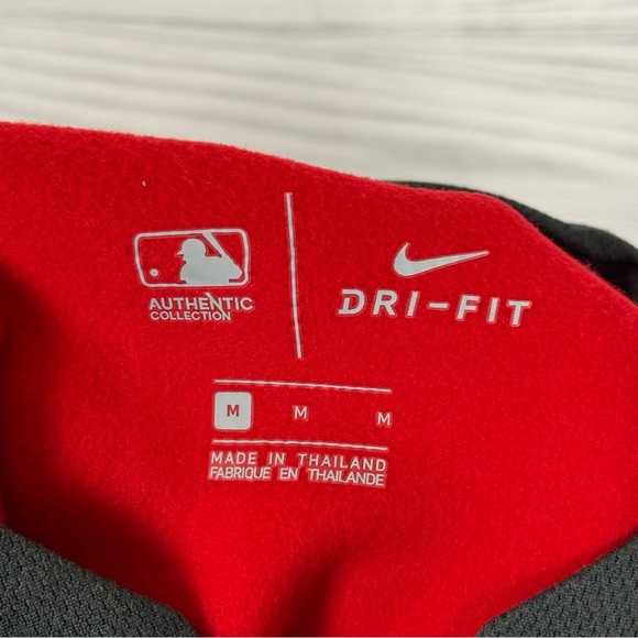 Nike Dri-Fit MLB Authentic Red Therma Pullover NWT Washington Nationals Medium - Picture 14 of 14